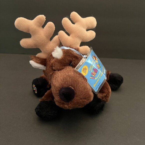 Webkinz Lot of 4 Pink Poodle, Pink Pony, Reindeer, White Terrier - Picture 10 of 16